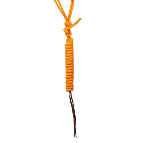 Gyöngyös csomós kantár vezetővel