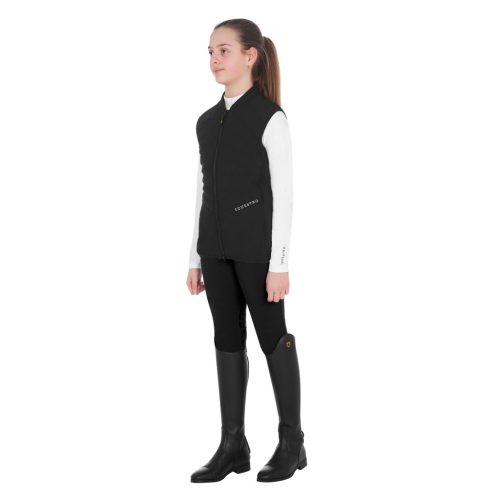 Equestro Lány slim fit technikai anyagú mellény