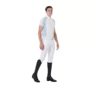 Férfi slim fit verseny póló négy gombbal