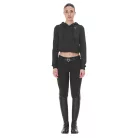 Equestro Női rövidített kapucnis pulóver