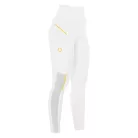 Női slim fit leggings mikro hálós betétekkel