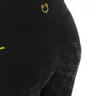 Női slim fit leggings mikro hálós betétekkel