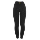Női slim fit leggings mikroszálas betétekkel