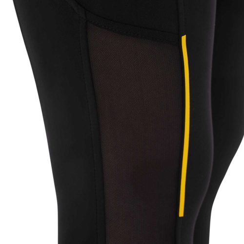 Női slim fit leggings mikroszálas betétekkel