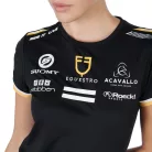 Equestro Női multi logós póló technikai anyagból