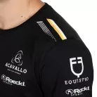 Equestro Férfi többszörös logós póló technikai anyagból