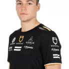 Equestro Férfi több logós póló technikai anyagból