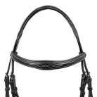 Puha varrott bőr kantár