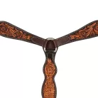 WESTERN mellkötő virágmintával