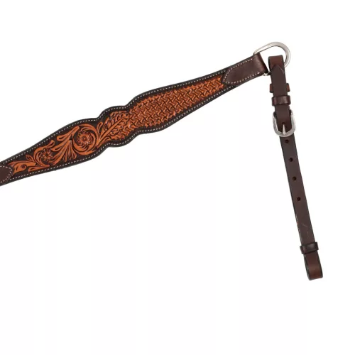 WESTERN mellkötő virágmintával