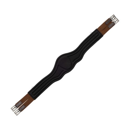 Equestro anatómiai kishasvédős heveder - sötétbarna, 135 cm