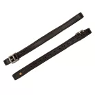 Bőr kengyelszíjak számozott lyukakkal