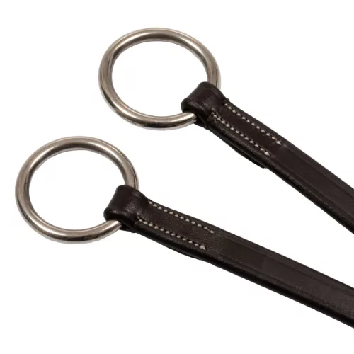 Ezüst varrással készült martingál nyakörv