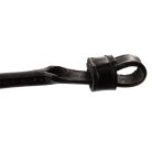 Göngyölt bőr ajakpánt