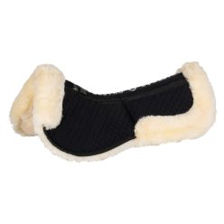 Zsebes gyapjúval bélelt pamut párna