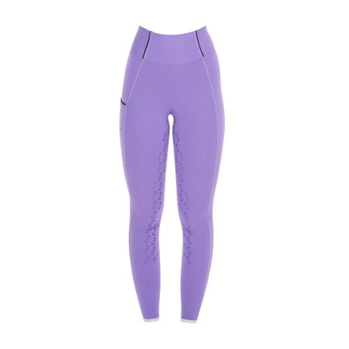 Lányok slim fit grip leggings logóval
