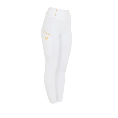 Lányok slim fit fogós leggings logo-val