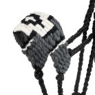 Gyémánt mintás Mohair kötőfék