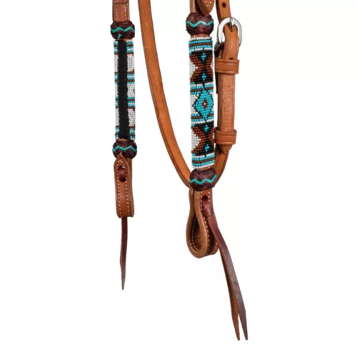 Navajo gyöngyös WESTERN kantár