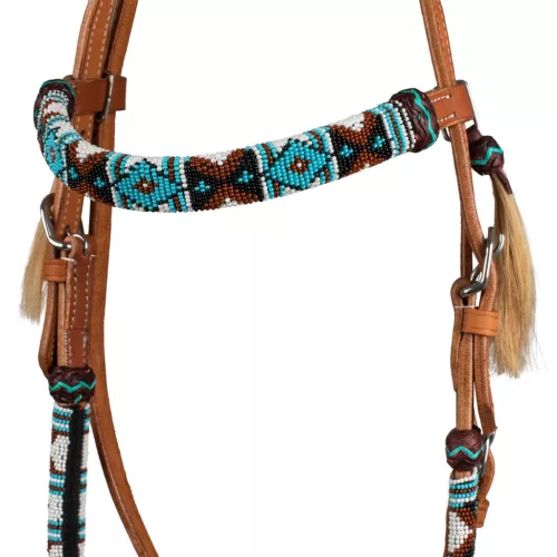 Navajo gyöngyös WESTERN kantár