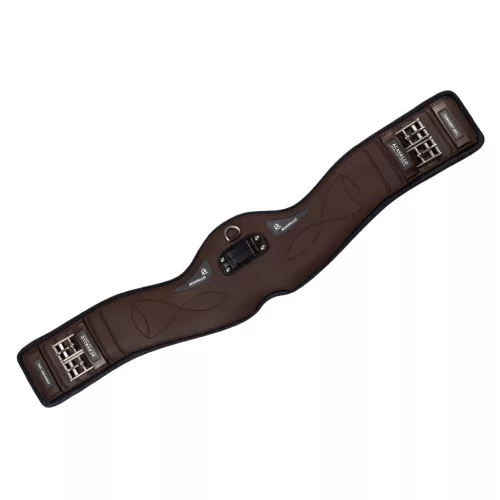 Anatómiai díjlovas heveder gél pvc, 70 cm, sötét barna