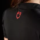 Equestro Ridertechnology női edzőpóló rövid ujjakkal és cipzárral