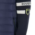 Equestro Férfi nylon és kötött dzseki elülső cipzárral
