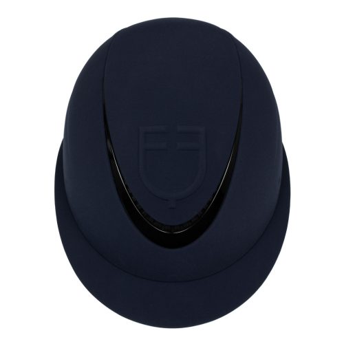 Equestro Wide Visior Embossed Logo kobak - sötétkék, 58-60 cm