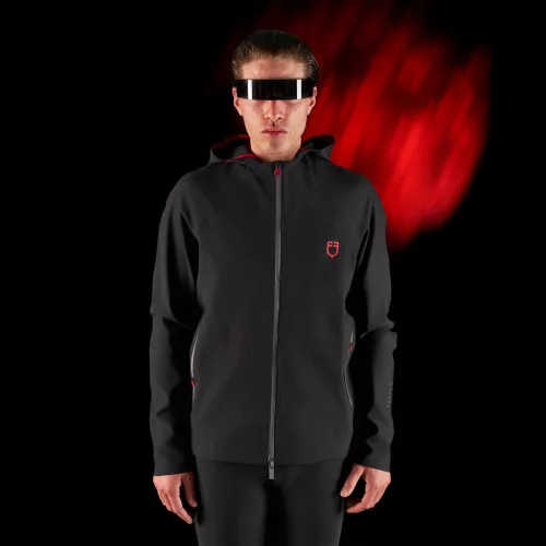 Equestro Ridertechnology férfi technikai kapucnis pulóver