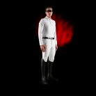 Equestro Ridertechnology férfi versenypóló hosszú ujjal és gombokkal