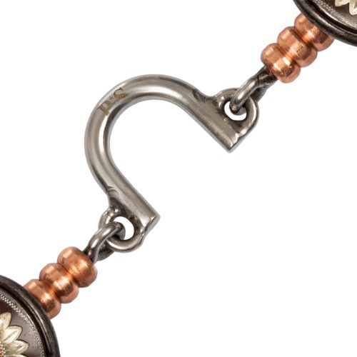 Korrigáló virágmintás zabla