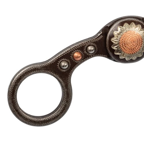 Korrigáló virágmintás zabla