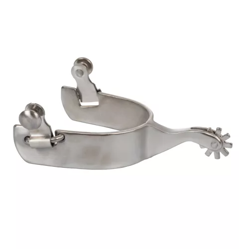 Unisex acél sarkantyú fogazott kerékkel