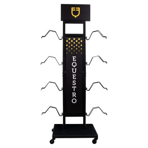 Sisak kiállító állvány acél 8db