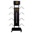 Sisak kiállító állvány acél 8db