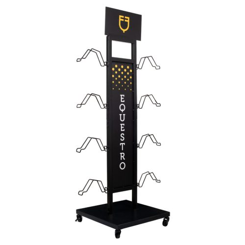 Sisak kiállító állvány acél 8db