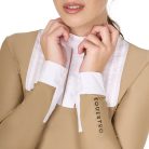 Női slim fit póló ing rakott pamutból