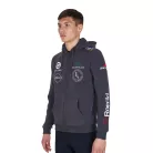 Equestro Férfi kapucnis pulóver több logóval