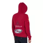 Equestro Férfi kapucnis pulóver több logóval