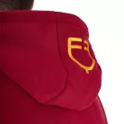 Equestro Férfi kapucnis pulóver több logóval