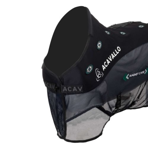 Acavallo Magnet Care Combo terápiás takaró, fekete színben