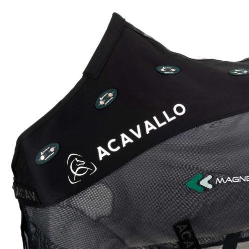 Acavallo Magnet Care Combo terápiás takaró, fekete színben