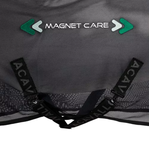 Acavallo Magnet Care Combo terápiás takaró, 135 cm, fekete