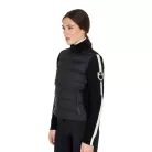 Equestro Női nylon és kötött anyagú kabát cipzárral