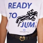 Equestro Lányok Ready To Jump pamut póló