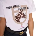Equestro Lányok Ride More Worry Less pamut póló