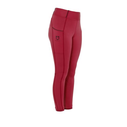 Lányok slim fit grip leggings logóval