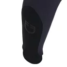 Férfi slim fit tapadó lovaglónadrág logóval