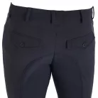 Férfi slim fit grip lovaglónadrág logóval