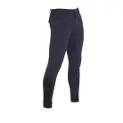 Férfi slim fit tapadó lovaglónadrág logóval
